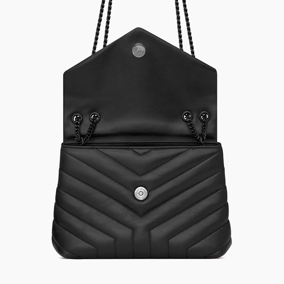 Yves Saint Laurent Black Quilted Leather Shoulder Bag - Picture 10 of 11